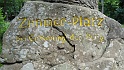 Ritterstein Nr. 058-1b Zimmer-Platz bei Erbauung der Burg Scharfeneck, später Schlossgarten